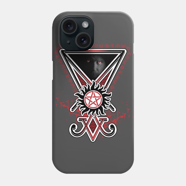 Supernatural Lucifer Phone Case by damienmayfield.com