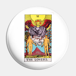 The Lovers Tarot Pin