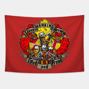 LOUD AND PROUD! (red and yellow edition) ULTRAS Tapestry