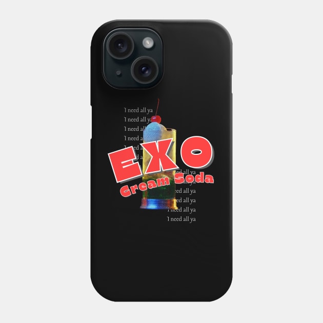 EXO Cream Soda! Phone Case by wennstore