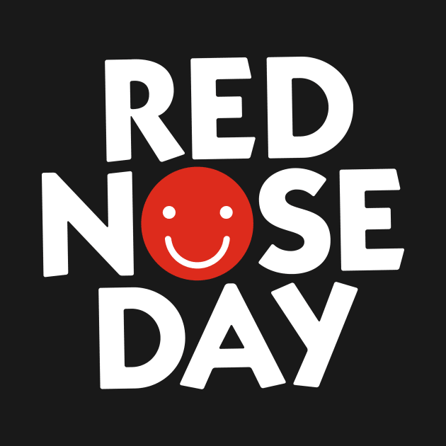 Red Nose Day Smiley by Saschken