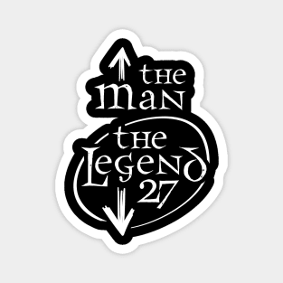 The Man And The Legend Magnet