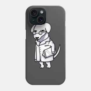 Funny Doctor Dog, Dog Lover Phone Case