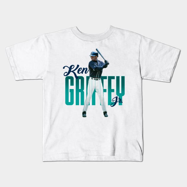 Juantamad Ken Griffey Jr. Kids T-Shirt