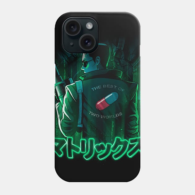 The Best Of Two Worlds Phone Case by BrunoMota