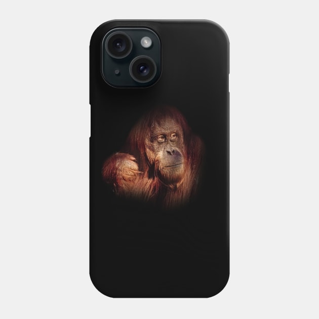 Orangutan Phone Case by Guardi