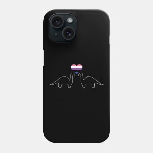 Genderfluid Dinos Phone Case