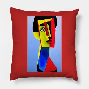 Imminent Child - Abstract artwork Pillow