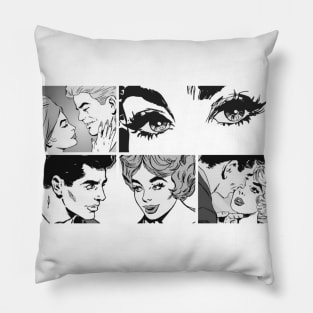 Pop Art / Love (retro comics) Pillow