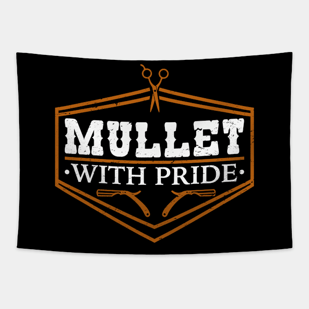 Mullet With Pride Tapestry by nickbeta