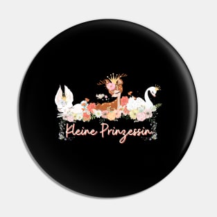 Hase Reh Schwan Kleine Prinzessin Blumen Süß Pin