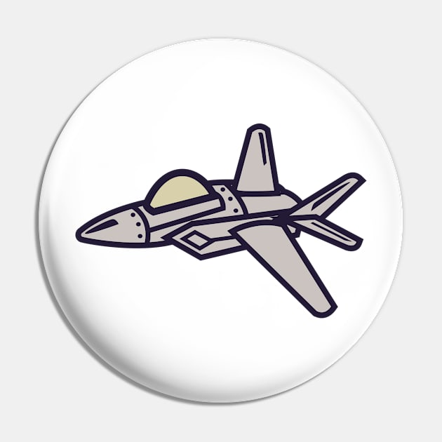 Fighter jet Pin by ShirtyLife