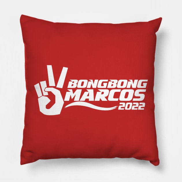 BBM 2022 Bong Bong Marcos Pillow by Dailygrind