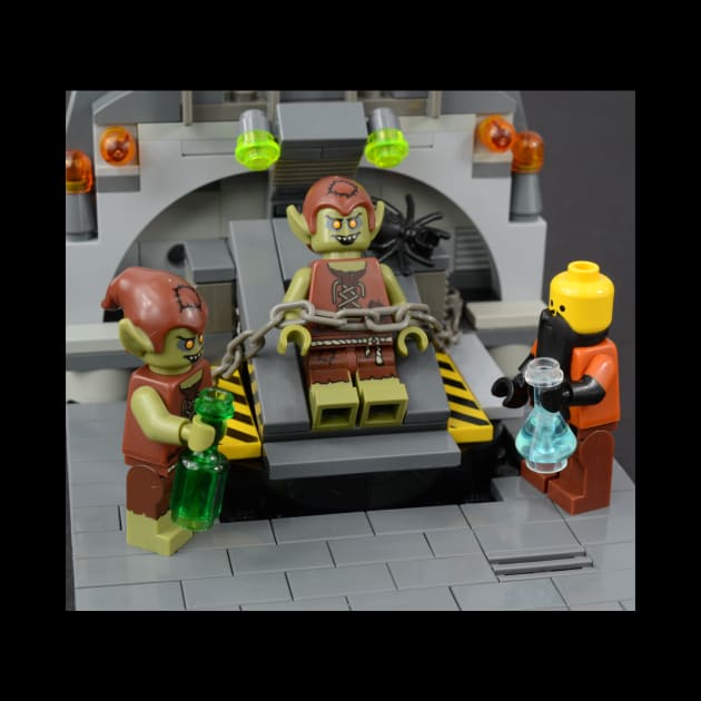 Minifigure Goblin and Mad Scientist by DIYitCREATEit