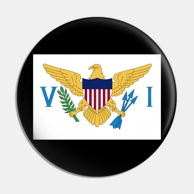 Virgin Islands Pin by Wickedcartoons