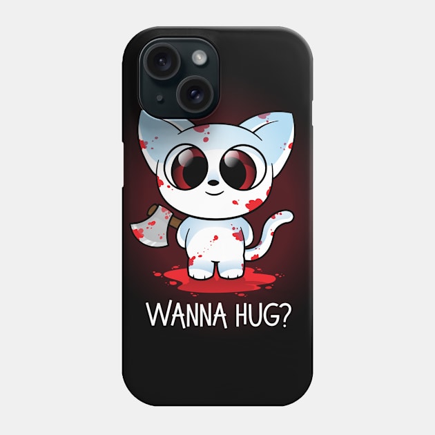 Wanna Hug? Phone Case by Beka