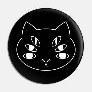 Shadow Kitty Pin