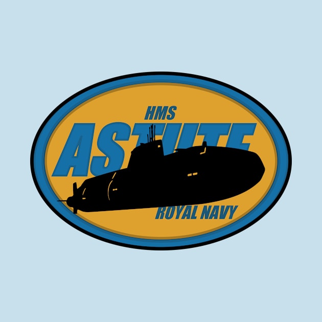 HMS Astute Royal Navy by Firemission45