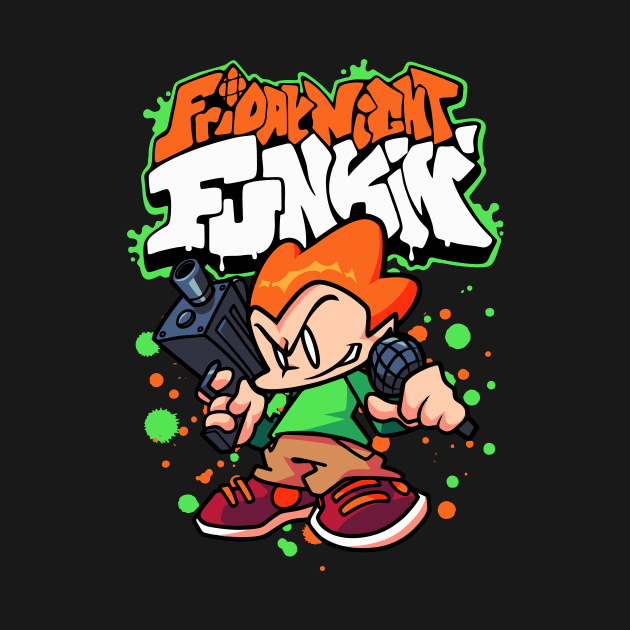 Friday Night Funkin Pico - Friday Night Funkin - T-Shirt | TeePublic