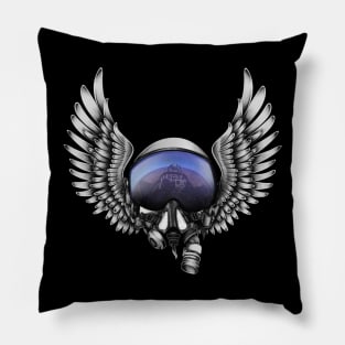 Airforce Helmet & Wings Pillow