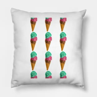 Ice Cream (Chocolate, Strawberry, Chocolate Chip Mint) Pillow