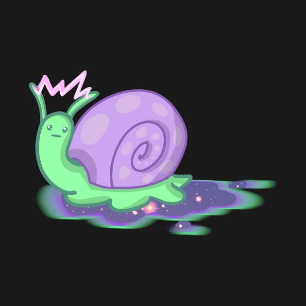 Cosmic Snail by JupiterJazzArt