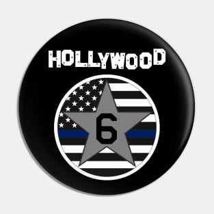 Hollywood Division Pin