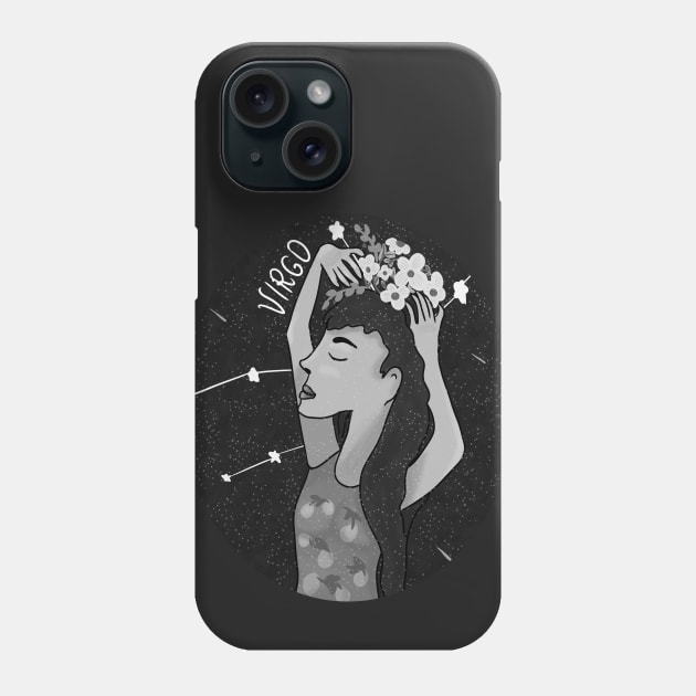 Virgo girl 2 Phone Case by Antiope