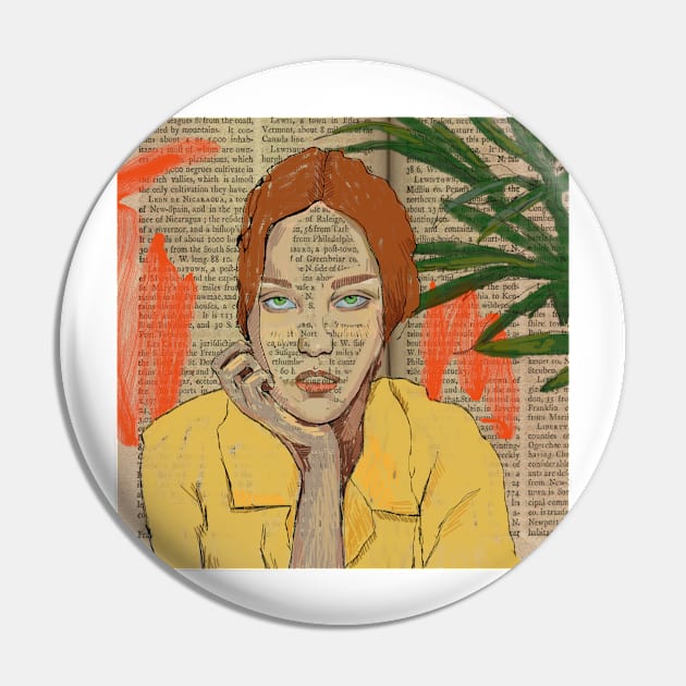 girl Pin by mynisel