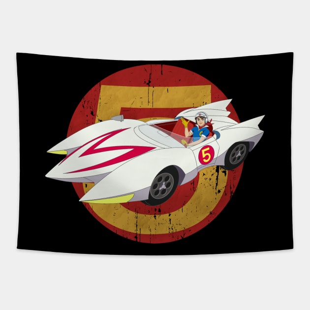 VINTAGE - Speed Racer Tapestry by pasmantab