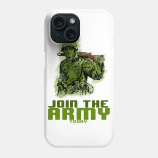 Join the Army 8bit PixelArt Phone Case