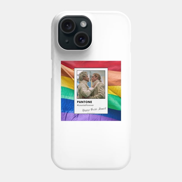 Loustat - Pride Flag Phone Case by nocontextlestat