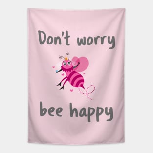 Don't worry bee happy Tapestry