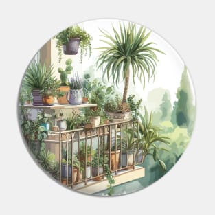 Plants House Pin