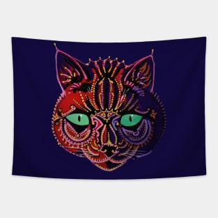Louis Wain, Kaleidoscope Cat Tapestry