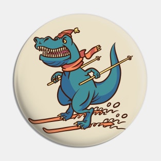 Ski Rex Pin