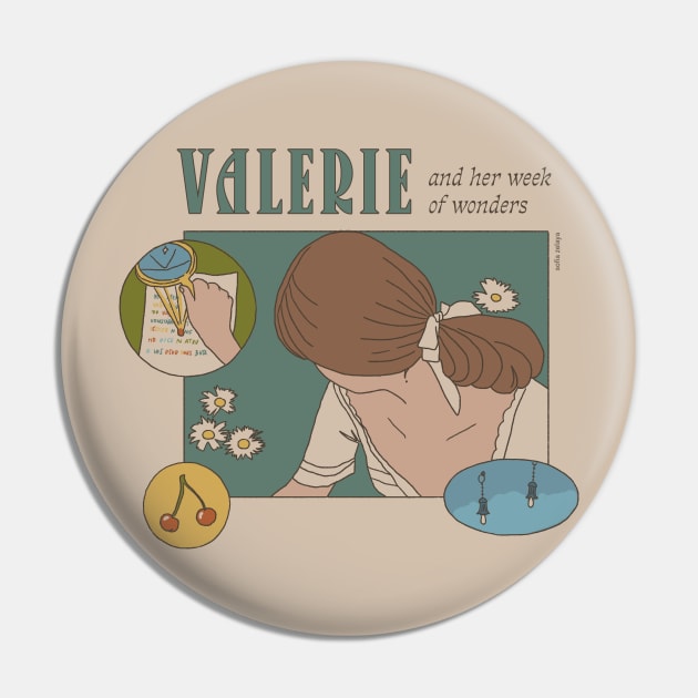 Valerie and her Week of Wonders Pin by zelayaworks