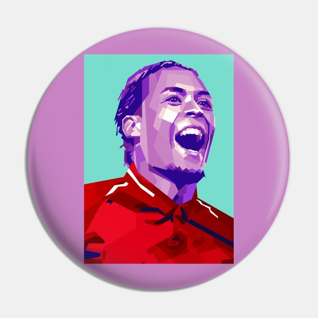 Virgil Van Dijk Pin by mrcatguys