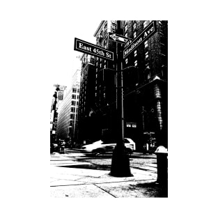 New York Street Sign T-Shirt