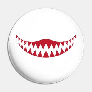 scary teeth face mask Pin