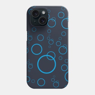 Pattern of balls or circles, water bubbles Phone Case