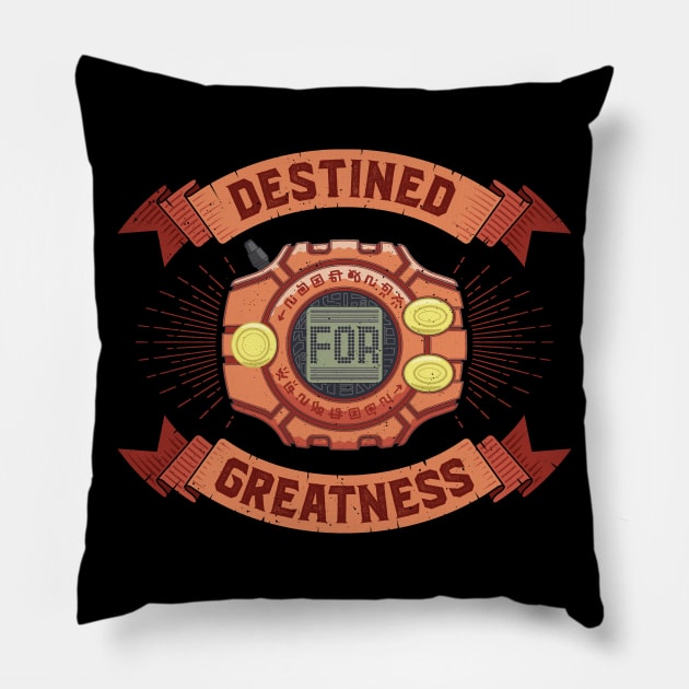 Destined for Greatness - Love Pillow by DCLawrenceUK