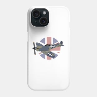 Supermarine Seafire Fighter Aircraft Phone Case