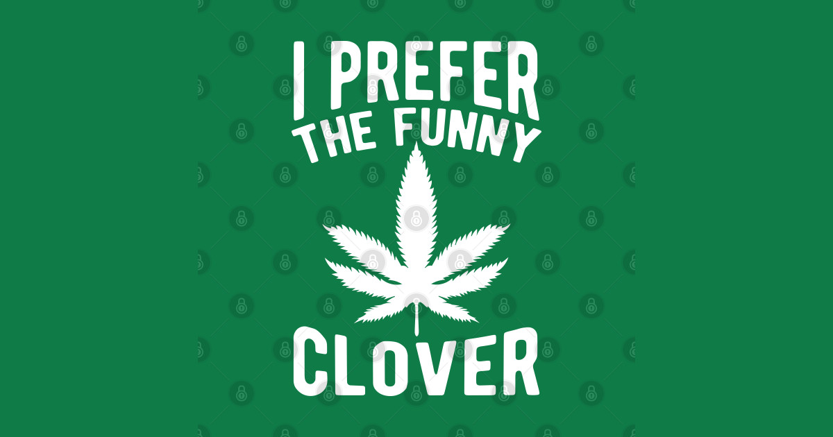 st patricks day weed leaf