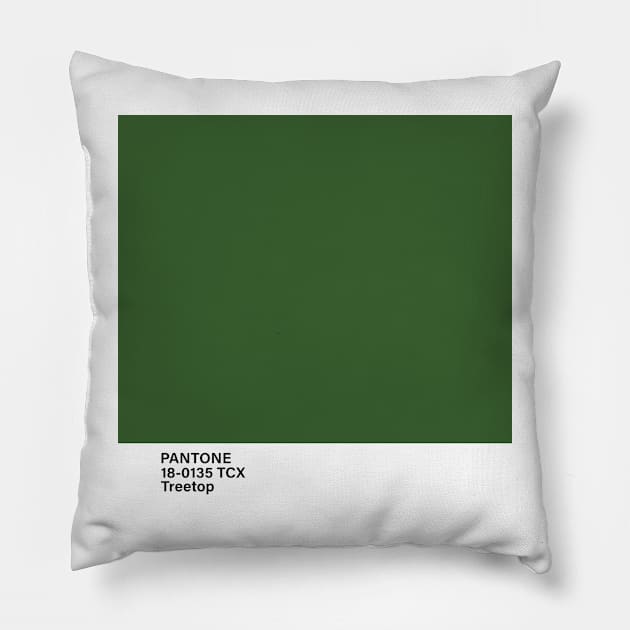 pantone 18-0135 TCX Treetop Pillow by princessmi-com