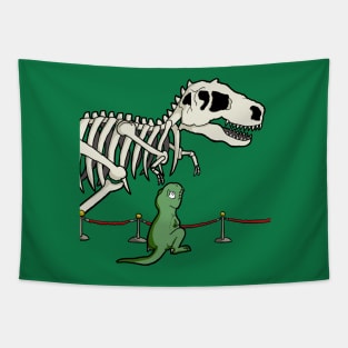 Dinosaur Family Reunion Tapestry