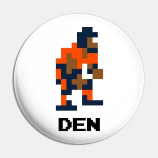 8-Bit Linebacker - Denver Pin