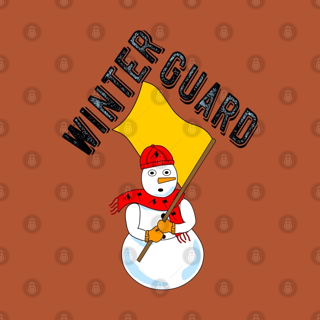 Winter Guard Snowman by Barthol Graphics