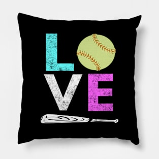 Love Softball Best Pillow