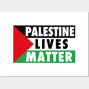 Palestine Flag Lives Matter P5 - Palestine - Posters and Art